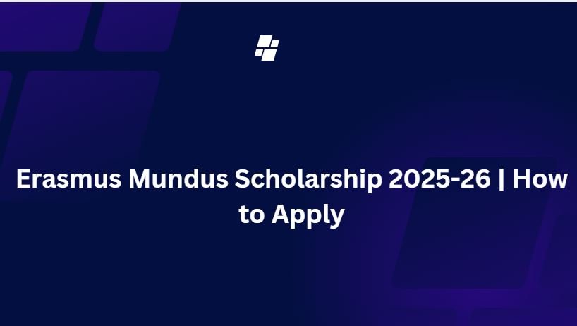 Erasmus Mundus Scholarship